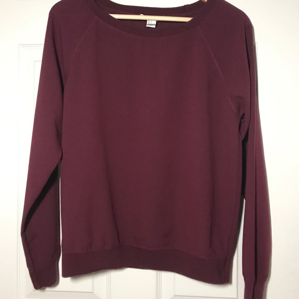 Sheer Red Longsleeve